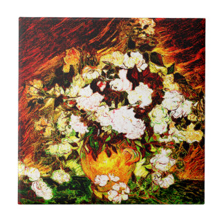 Van Gogh - Roses Tile