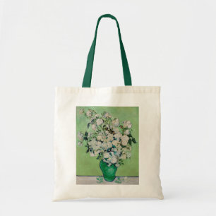 Van Gogh Roses, Vintage Flowers Garden Fine Art Tote Bag