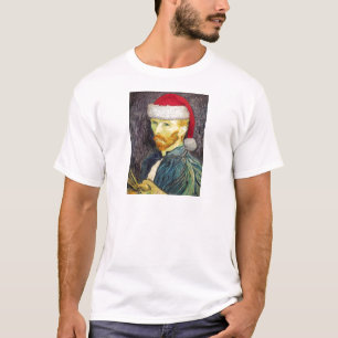 Van Gogh Santa T-Shirt