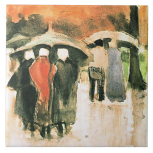 Van Gogh - Scheveningen Women Tile