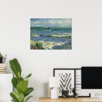 Van Gogh Seascape at Saintes Maries de la Mer