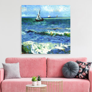 Van Gogh - Seascape Canvas Print