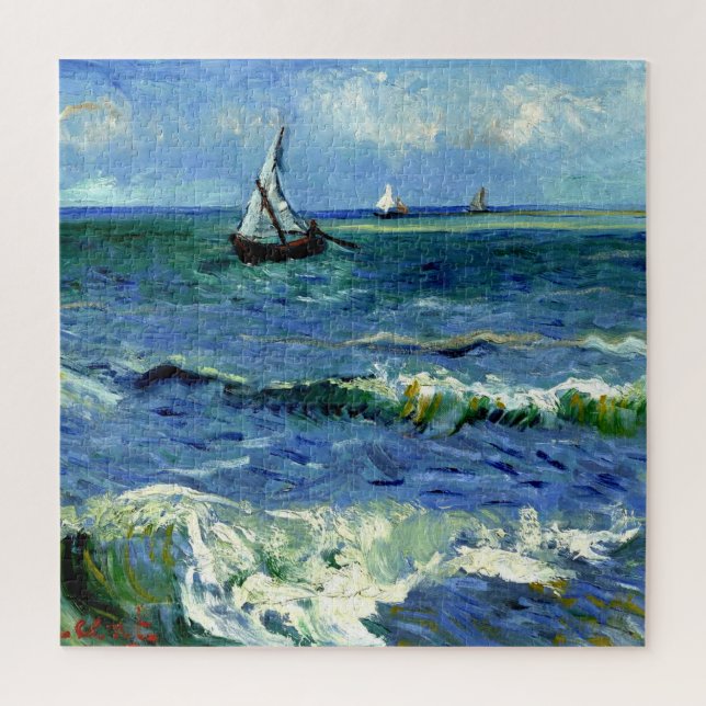 Van Gogh - Seascape Jigsaw Puzzle (Vertical)