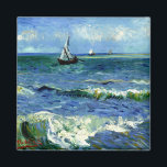 Van Gogh - Seascape Magnet<br><div class="desc">Vincent van Gogh's famous painting,  Seascape near Les Saintes-Maries de la Mer.</div>