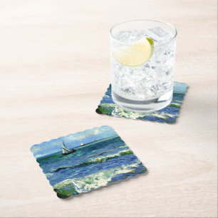 Van Gogh - Seascape Paper Coaster