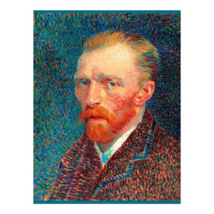 Van Gogh - Self-Portrait, 1887, Vincent van Gogh, Photo Print