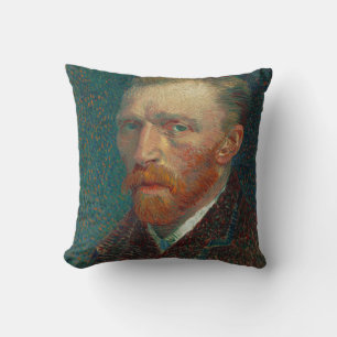 Van Gogh Self Portrait Art Painting Cushion