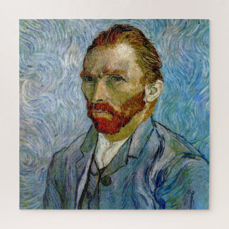 Van Gogh Self Portrait Art Painting Jigsaw Puzzle