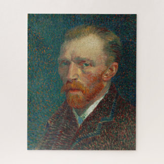 Van Gogh Self Portrait Art Painting Jigsaw Puzzle