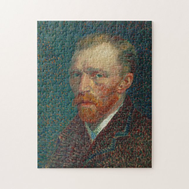Van Gogh Self Portrait Art Painting Jigsaw Puzzle (Vertical)