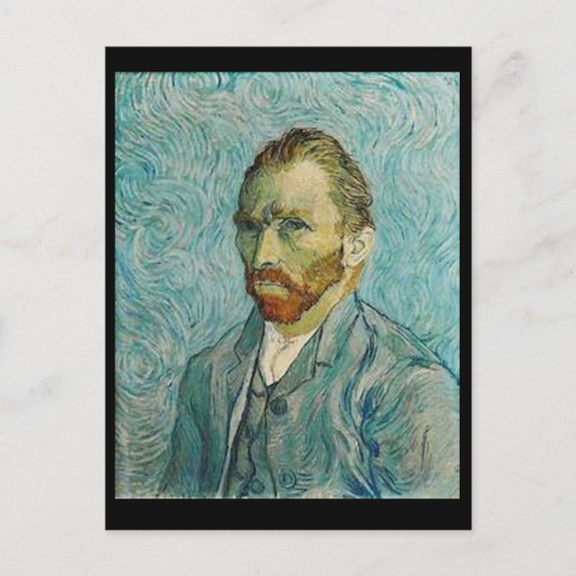 Van Gogh, Self-Portrait,Art Post Card (Front)
