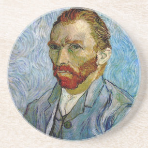Van Gogh Self Portrait Coaster