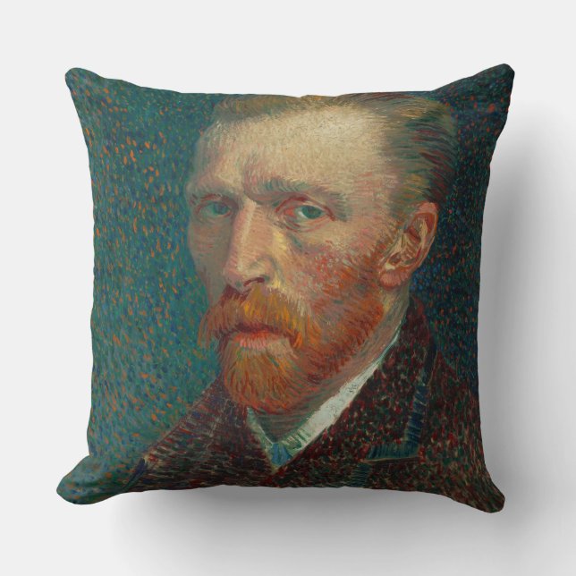 Van Gogh Self Portrait Cushion (Front)
