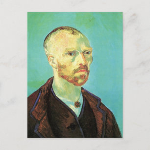 Van Gogh Self Portrait (Dedicated to Paul Gauguin) Postcard