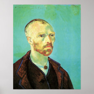 Van Gogh Self Portrait (Dedicated to Paul Gauguin) Poster