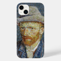 Van Gogh Self Portrait Grey Felt Hat Painting Art
