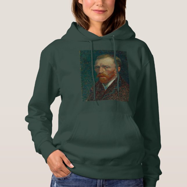 Van Gogh Self Portrait  Hoodie (Front)