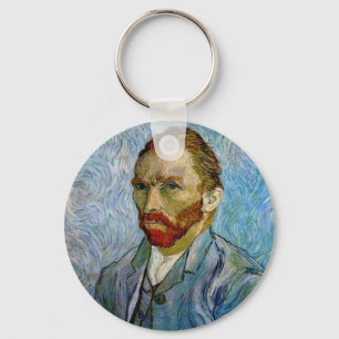 Van Gogh Self Portrait Key Ring