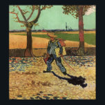 Van Gogh - Self portrait on the Road to Tarascon Poster<br><div class="desc">This self-portrait masterpiece, titled Selfportrait on the Road to Tarascon (The Painter on His Way to Work) is made by the famous artist, Vincent van Gogh using oil on canvas. It falls under the Post-Impressionism style and was complete by van gogh in 1888. Vincent van Gogh was a Dutch post-Impressionist...</div>