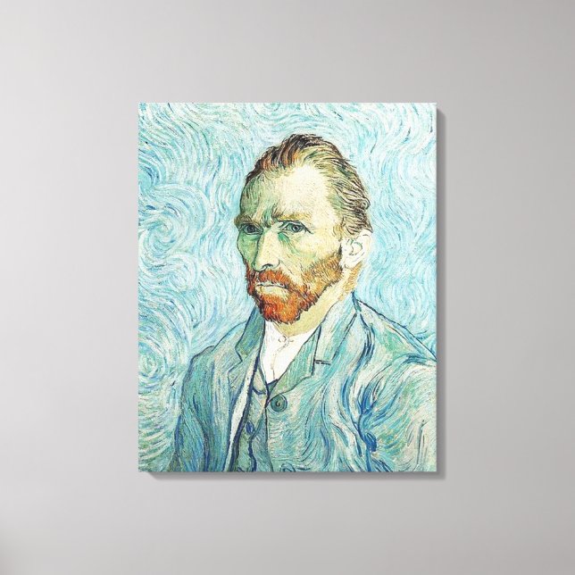 Van Gogh Self Portrait - Orsay Canvas Print (Front)