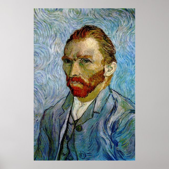 Van Gogh Self Portrait Poster (Front)
