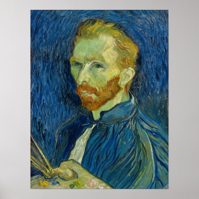 Van Gogh - Self-Portrait Poster (Front)