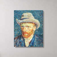 Van Gogh - Self Portrait with a Grey Felt Hat