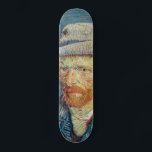 Van Gogh - Self Portrait with a Grey Felt Hat Skateboard<br><div class="desc">Self Portrait with a Grey Felt Hat - Vincent van Gogh,  1887-1888</div>