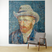Van Gogh - Self Portrait with a Grey Felt Hat