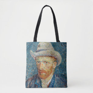 Van Gogh - Self Portrait with a Grey Felt Hat Tote Bag
