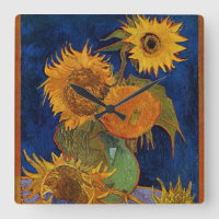 Van Gogh Six Sunflowers Floral Fine Art HD