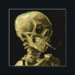 Van Gogh Smoking Skeleton Enclosure Card<br><div class="desc">Enclosure Cards featuring Vincent van Gogh’s oil painting Skull of a Skeleton with Burning Cigarette (1885-86). A great gift for fans of Post-Impressionism and Dutch art!</div>