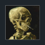 Van Gogh Smoking Skeleton Enclosure Card<br><div class="desc">Enclosure Cards featuring Vincent van Gogh’s oil painting Skull of a Skeleton with Burning Cigarette (1885-86). A great gift for fans of Post-Impressionism and Dutch art!</div>