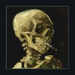 Van Gogh Smoking Skeleton Invitation<br><div class="desc">Card featuring Vincent van Gogh’s oil painting Skull of a Skeleton with Burning Cigarette (1885-86). A great gift for fans of Post-Impressionism and Dutch art!</div>