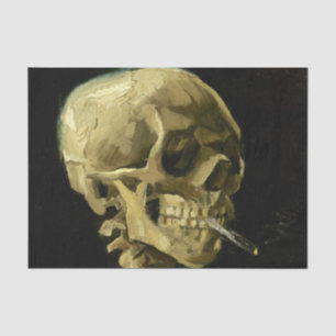 Van Gogh Smoking Skeleton Tissue Paper
