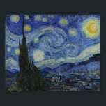 Van Gogh, Starry Nigh, classic painting Poster<br><div class="desc">Van Gogh,  Starry Nigh,  classic painting</div>
