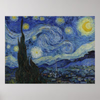 Van Gogh, Starry Nigh, classic painting