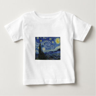 Van Gogh Starry Night Baby T-Shirt