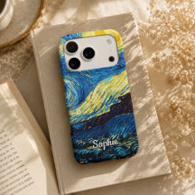 Van Gogh Starry Night Custom Name