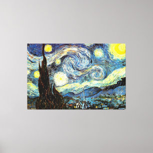 Van Gogh Starry Night Fine Art Canvas Print