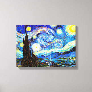 Van Gogh Starry Night Fine Art Canvas Print