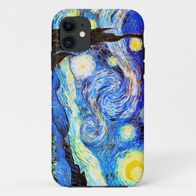 Van Gogh Starry Night Fine Art Case-Mate iPhone Case (Back)