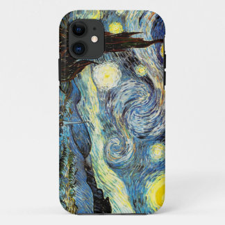 Van Gogh Starry Night Fine Art iPhone 11 Case