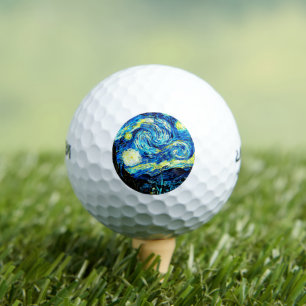 Van Gogh - Starry Night  Golf Balls