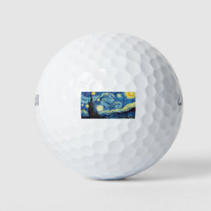 van gogh Starry night Golf Balls