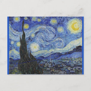 Van Gogh, Starry Night Holiday Postcard
