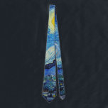 Van Gogh Starry Night. Impressionism vintage art Tie<br><div class="desc">Van Gogh "The Starry Night" neck tie.</div>