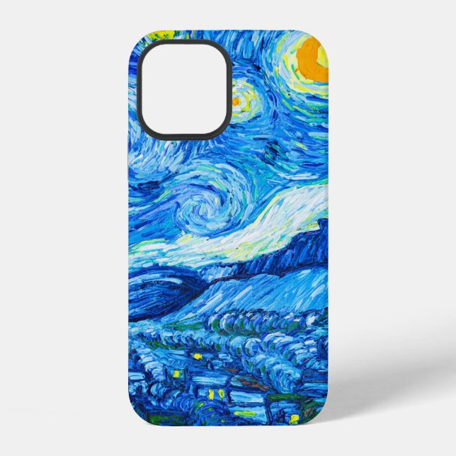 Van Gogh Starry Night iPhone Case (Back)
