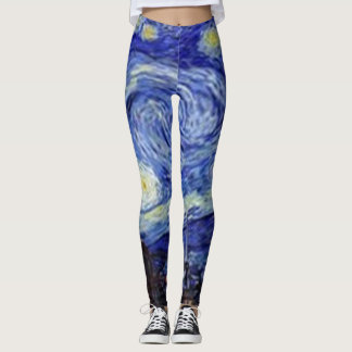 Van Gogh Starry Night Leggings