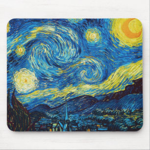 Van Gogh Starry Night Mouse Pad